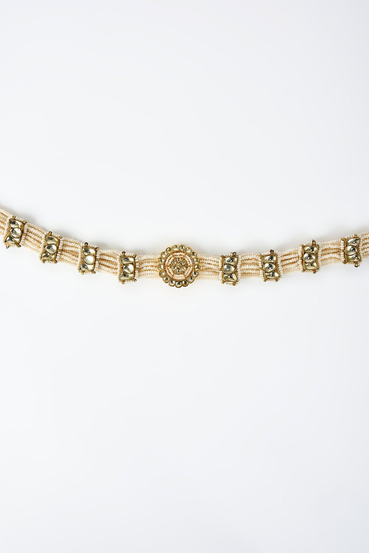 Kundan Polki Embellished Mathapatti 