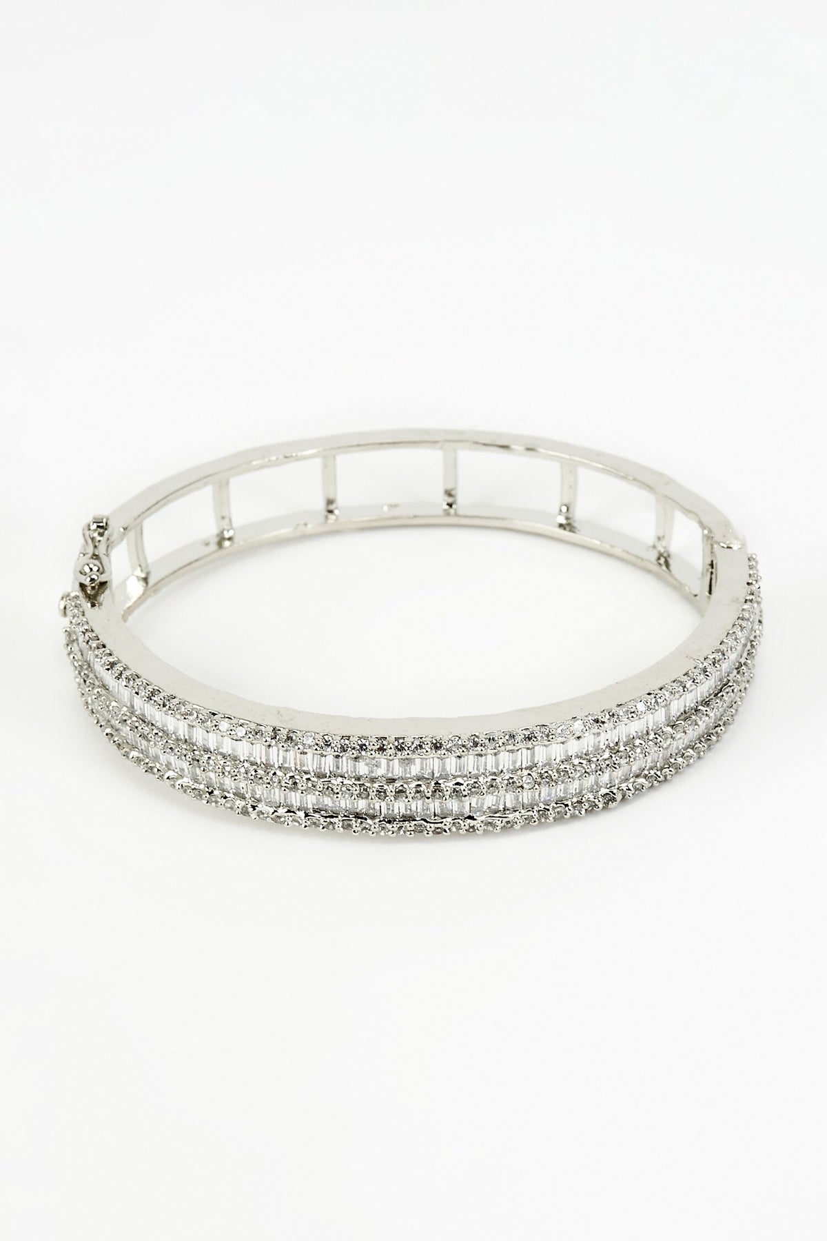 Zia Zircon Embellished Kada Bangle 