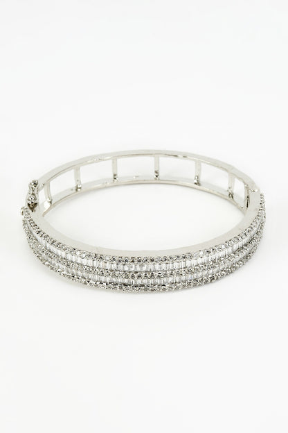 Zia Zircon Embellished Kada Bangle 
