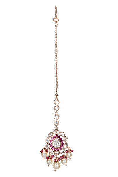 Kundan Pearl Choker Set 