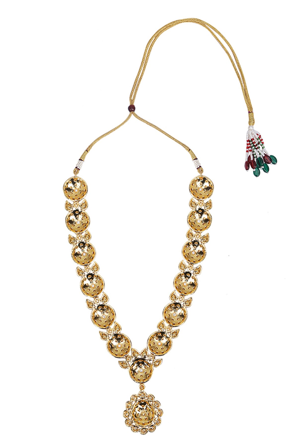 Kundan Floral Necklace Set 