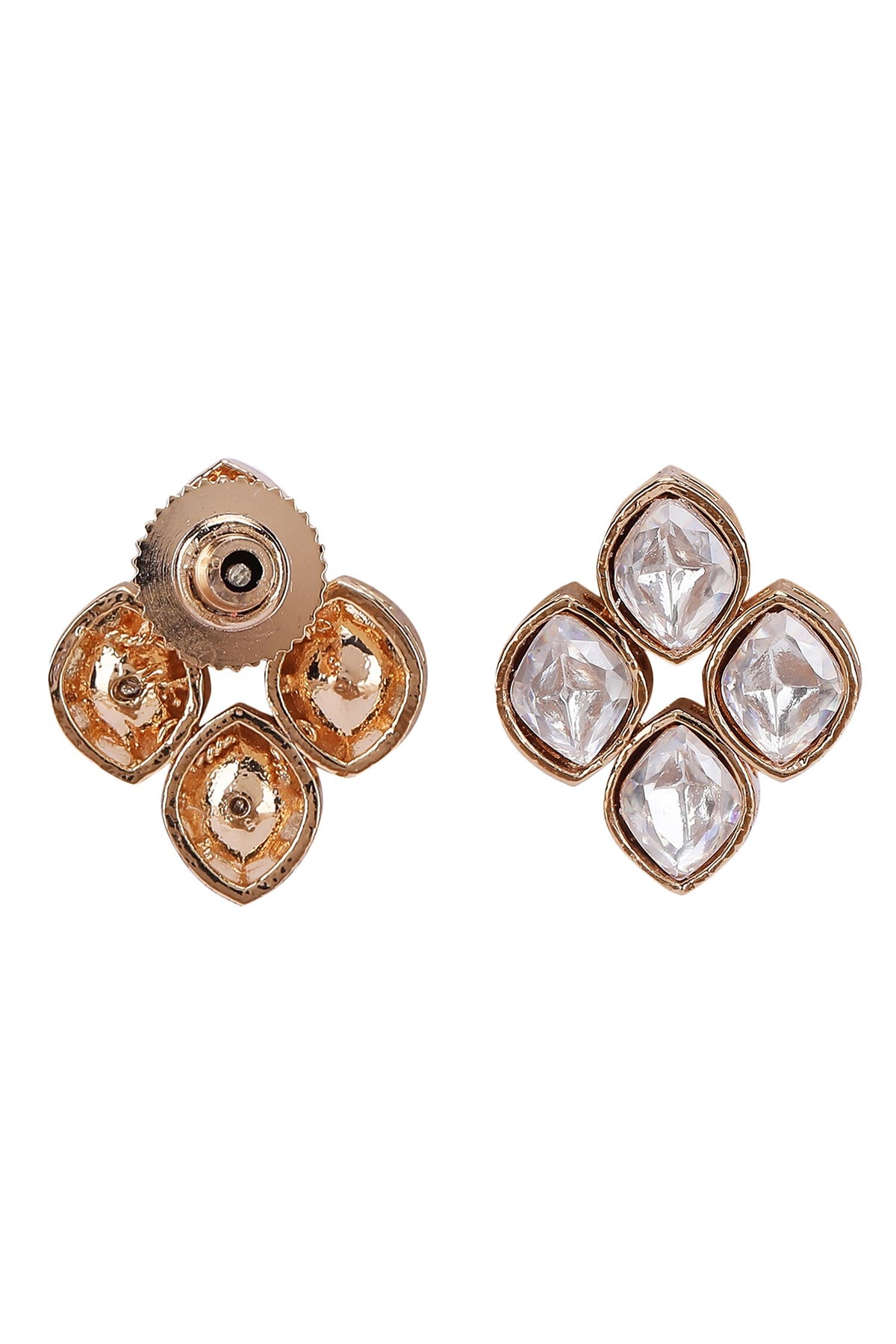 Kundan Pearl Necklace Set 