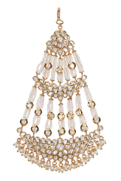 Kundan & Pearl Embellished Passa 