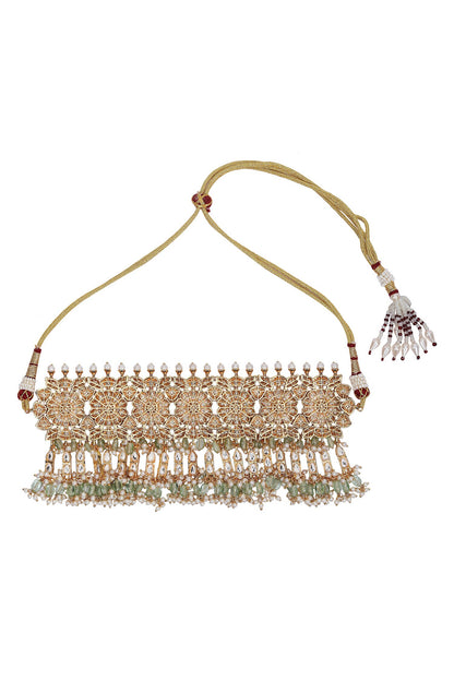 Kundan & Pearl Necklace Set 
