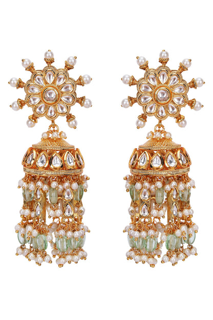 Kundan & Pearl Necklace Set 