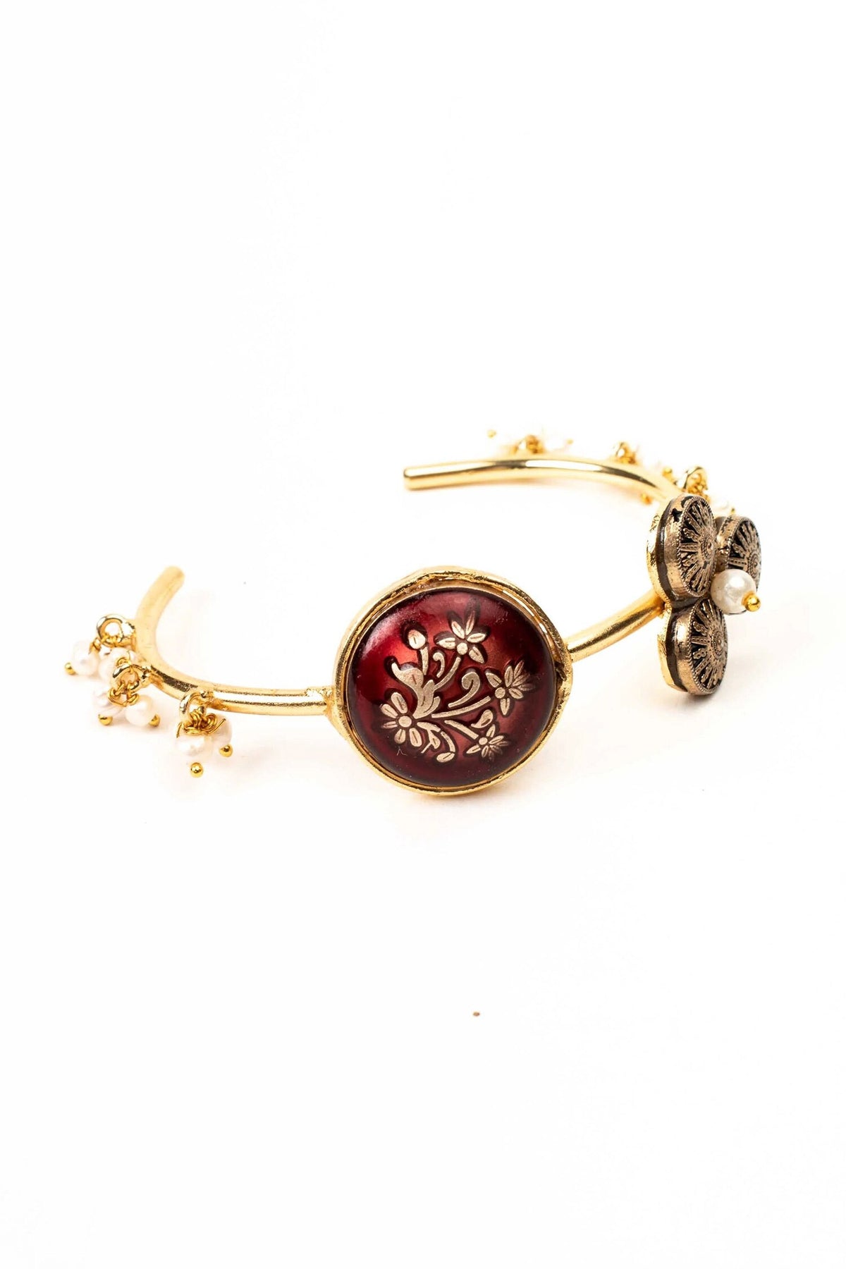 Antique Hasdi Floral Bracelet 
