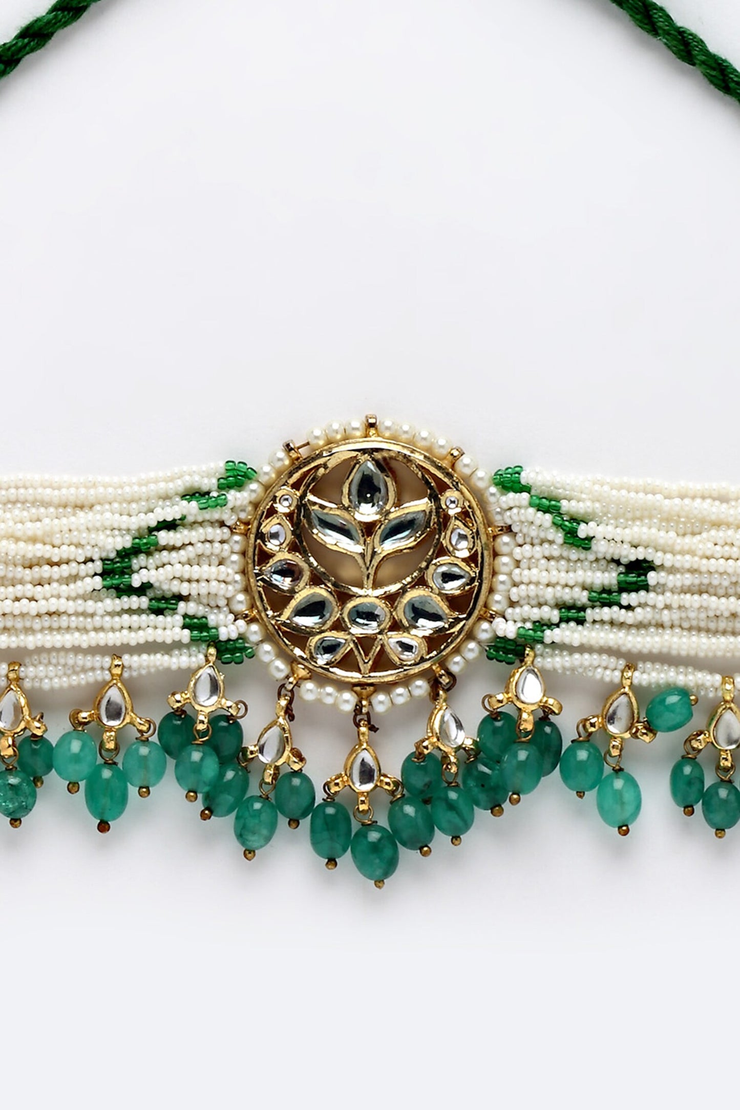 Kundan Pearl Multi-Chain Choker 