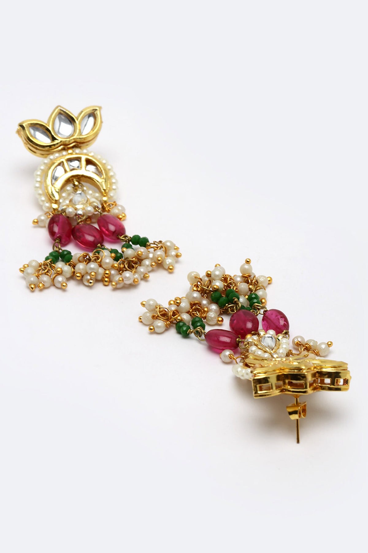 Kundan Pearl Necklace Set 