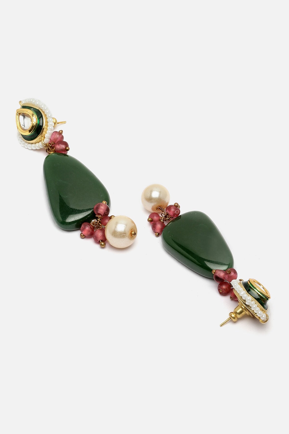 Kundan American Diamond Necklace Set 