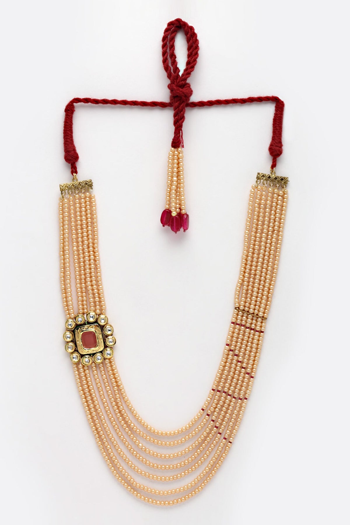 Kundan Embellished Long Necklace 