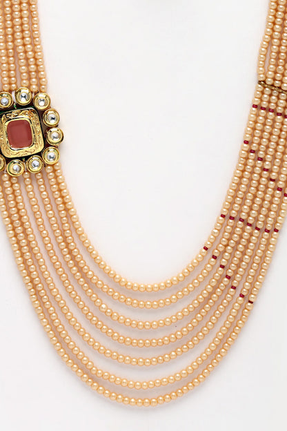 Kundan Embellished Long Necklace 