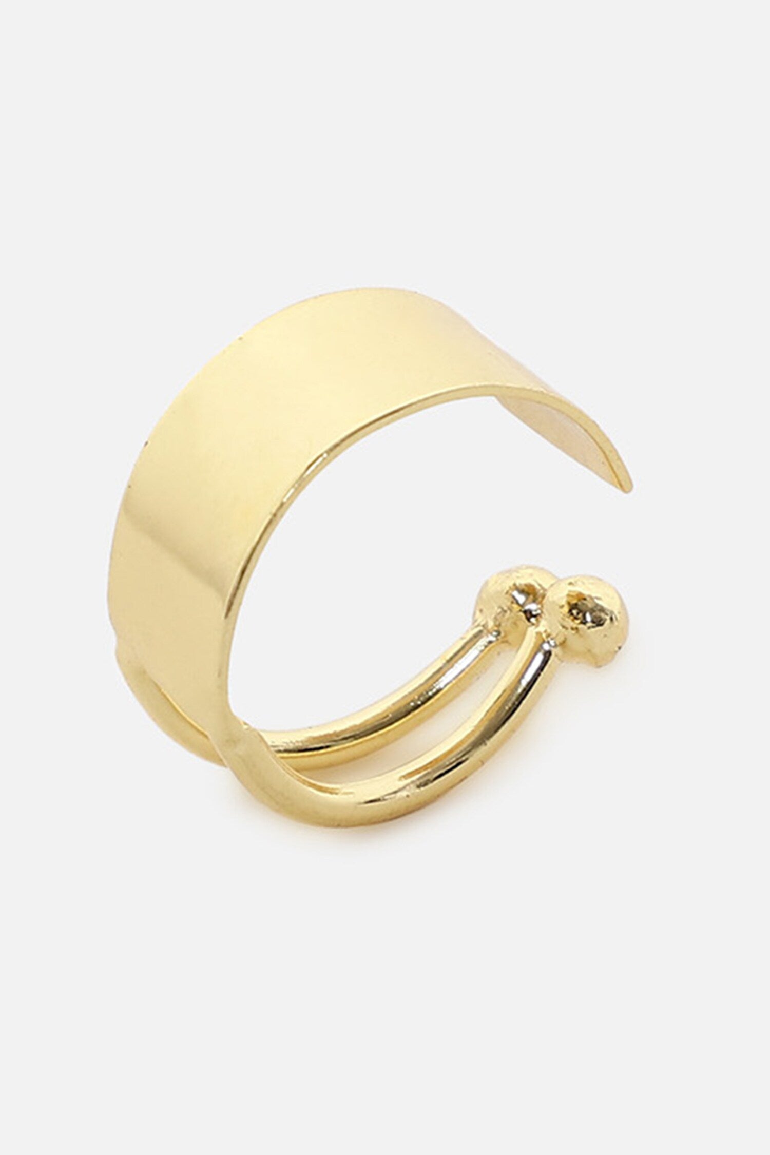 Gold Cutwork Designer Ring 