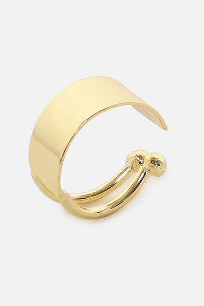 Gold Cutwork Designer Ring 