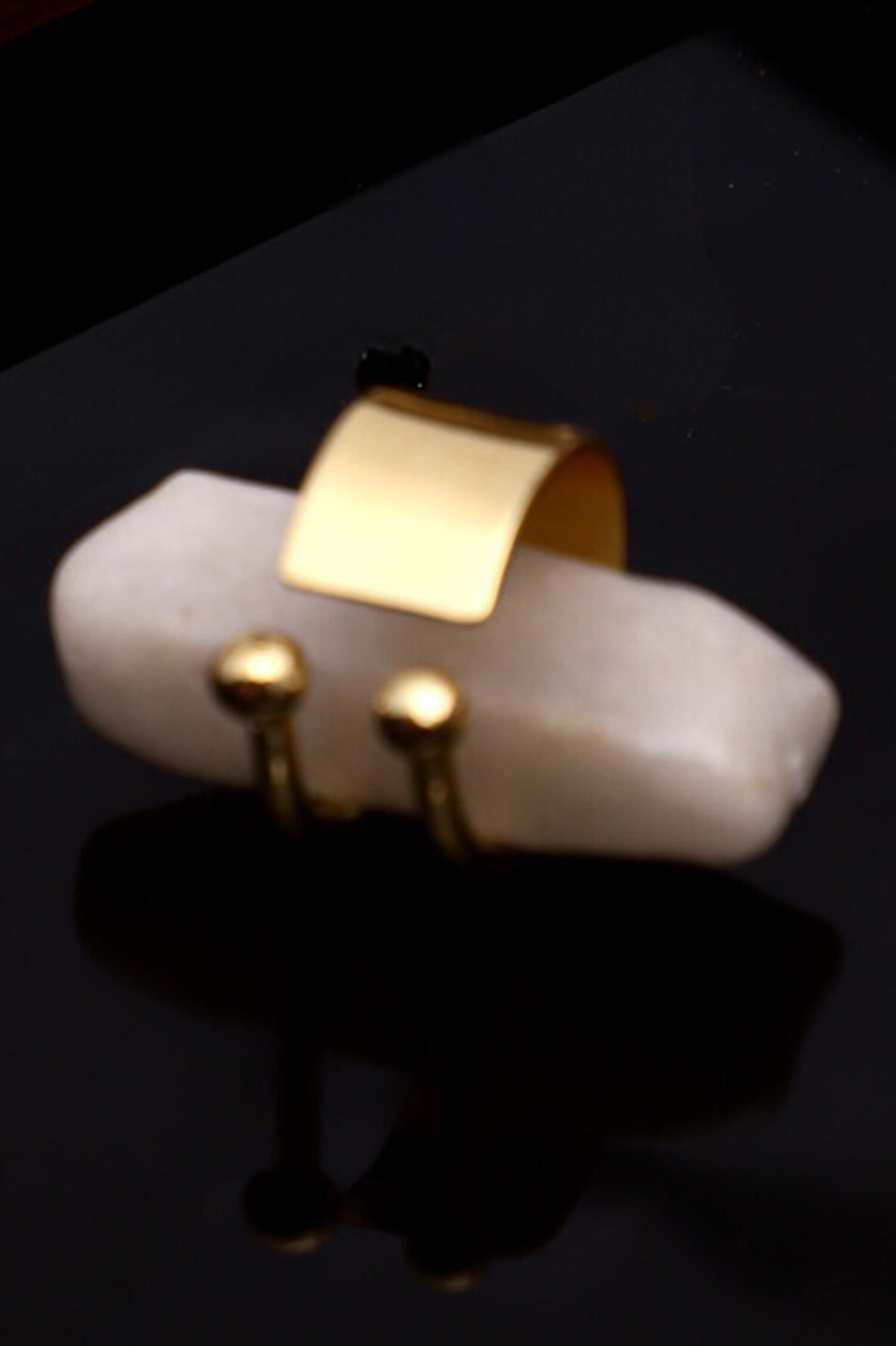 Gold Cutwork Designer Ring 