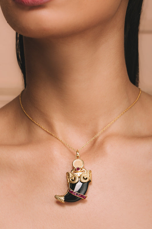 Tiger Claw Pendant Necklace 