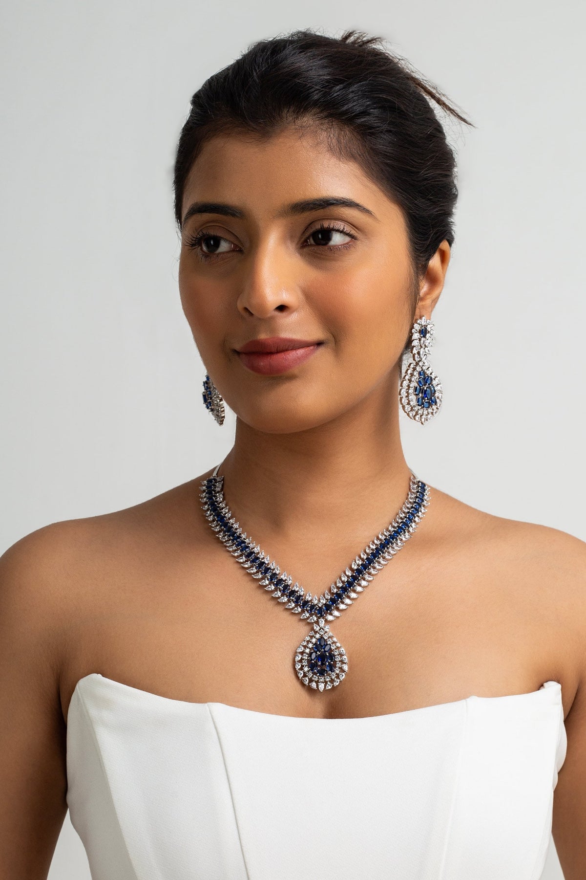 Designer Stone Studded Necklace Set 