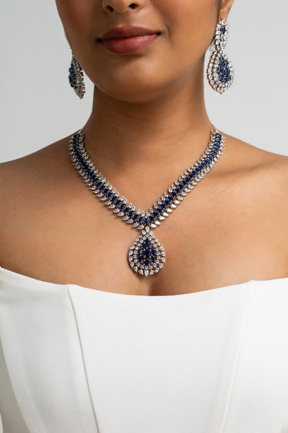 Designer Stone Studded Necklace Set 