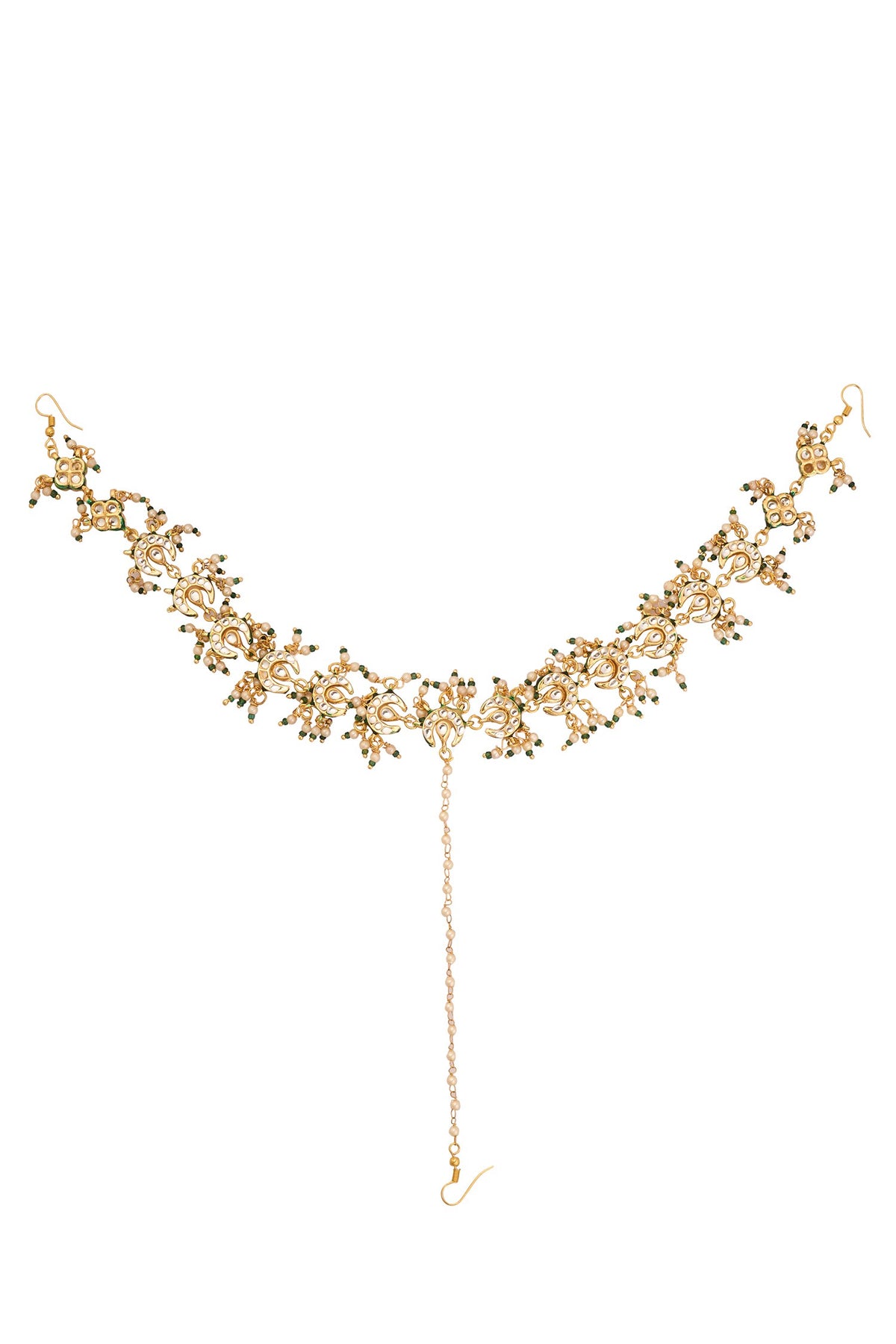 Natural Stone & Pearl Maathapatti 