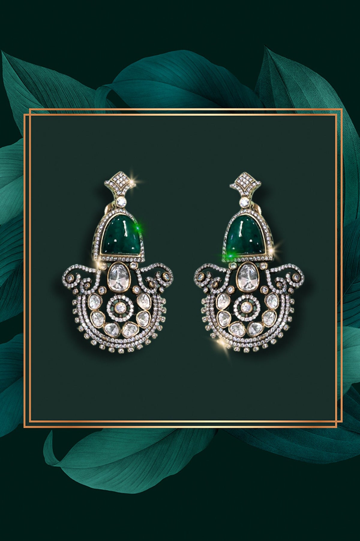 Majesty Polki Earrings 