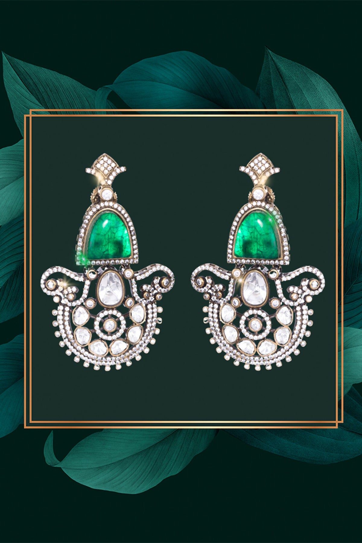 Majesty Polki Earrings 