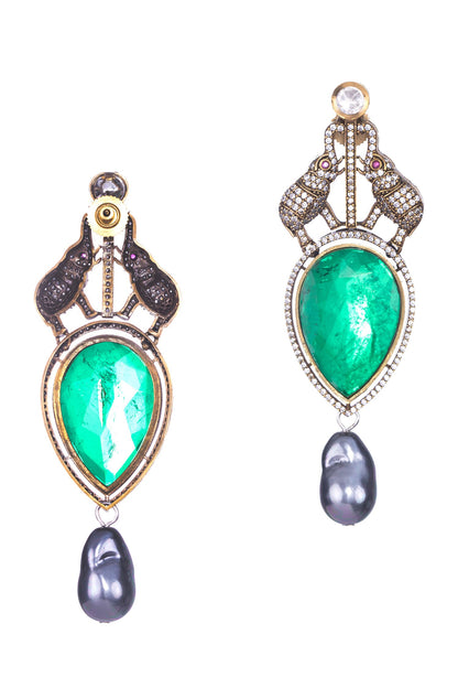 Majesty Tusker Drop Earrings 