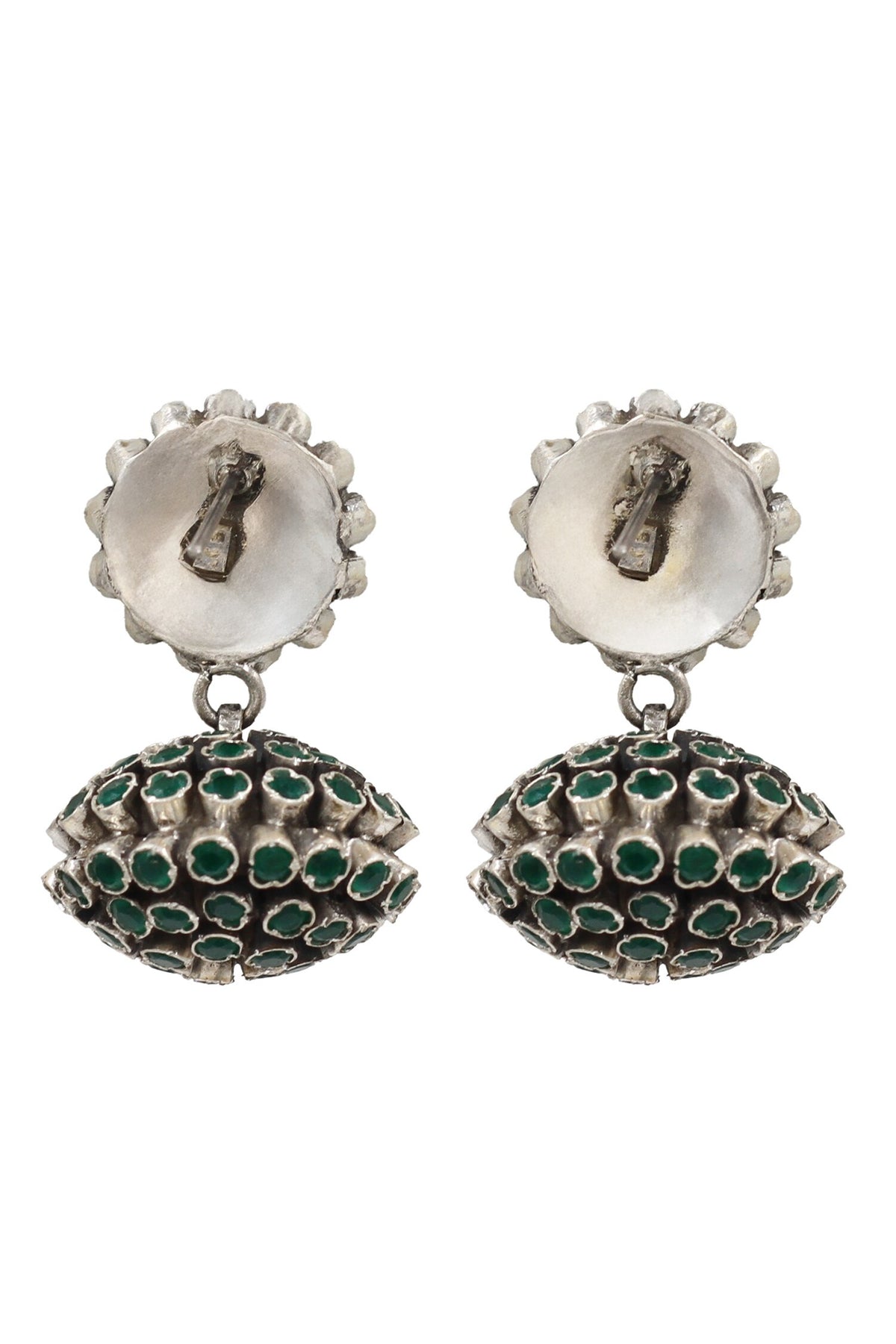 Clustered Hydro Stone Earrings 