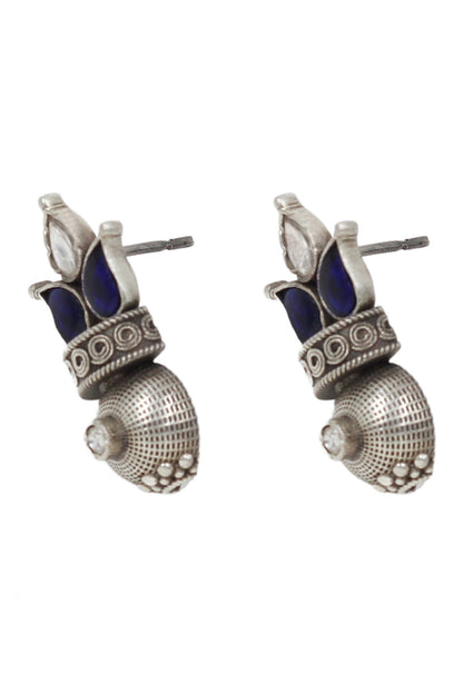 Geometric Hydro Stone Earrings 