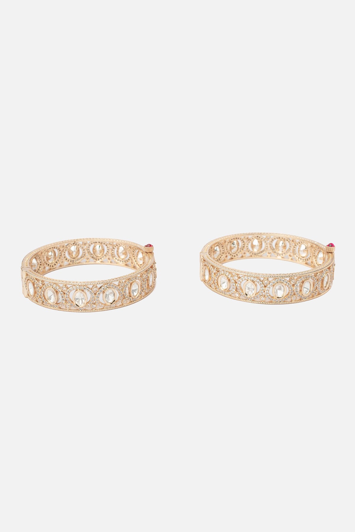 Circlet Stone Embellished Bangles 