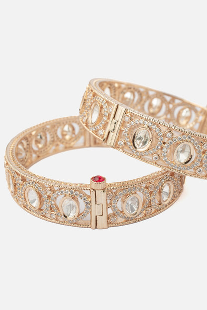 Circlet Stone Embellished Bangles 