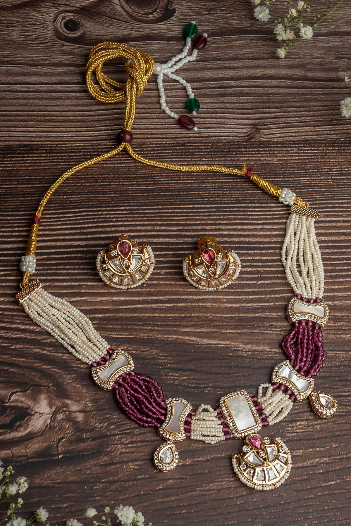 Crescent Necklace Set 