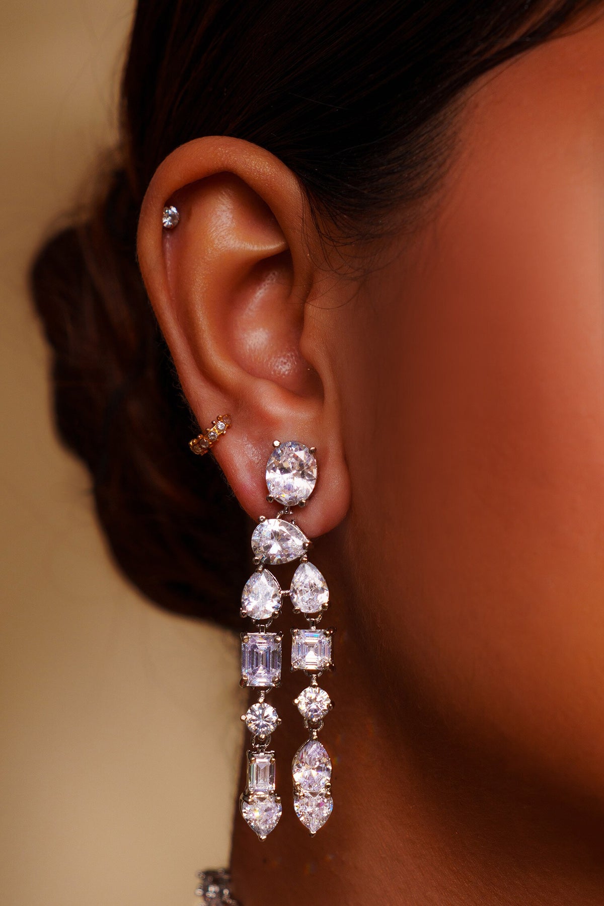 Dramatic Diamond Choker Set 
