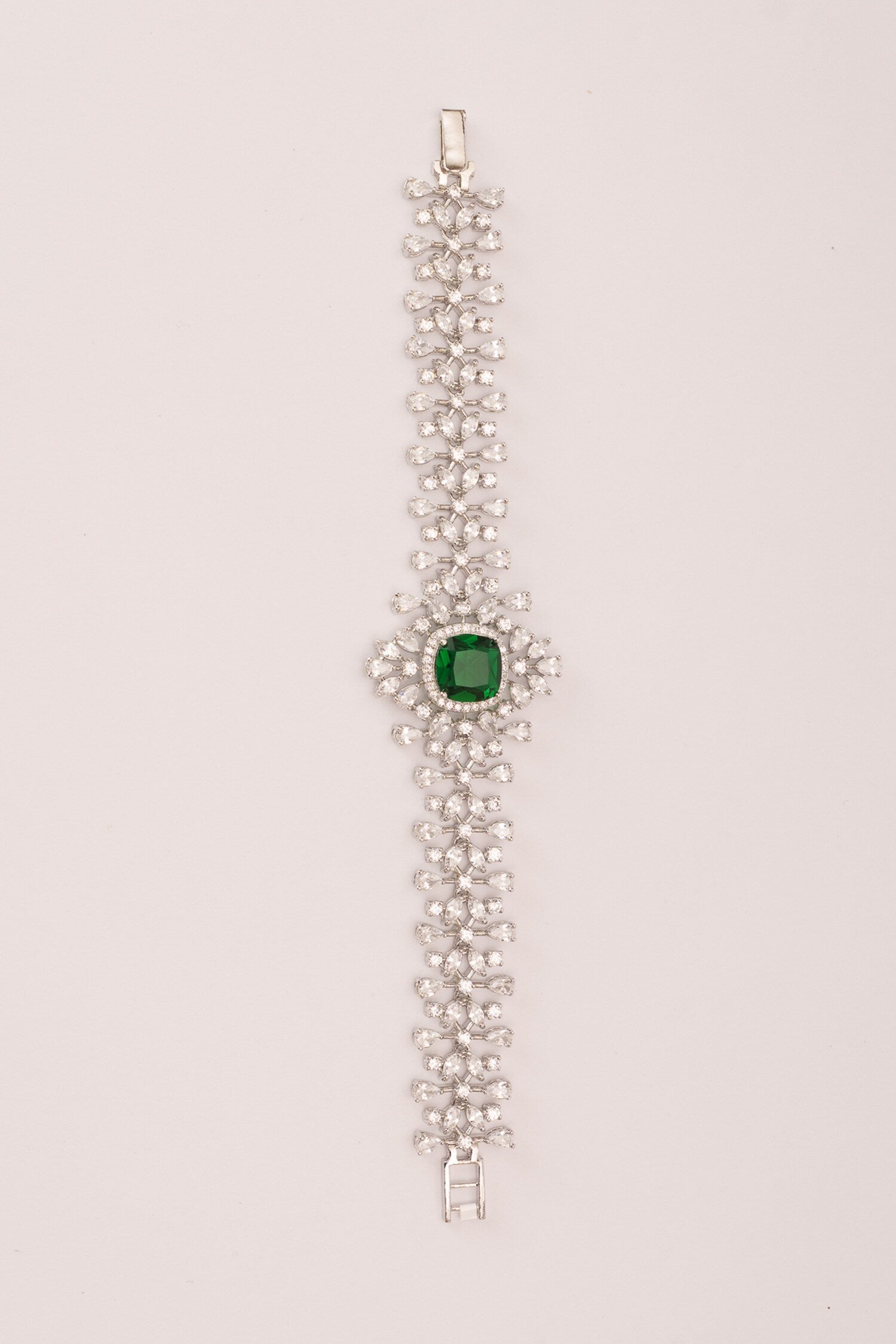 Emerald Embellished Bracelet 