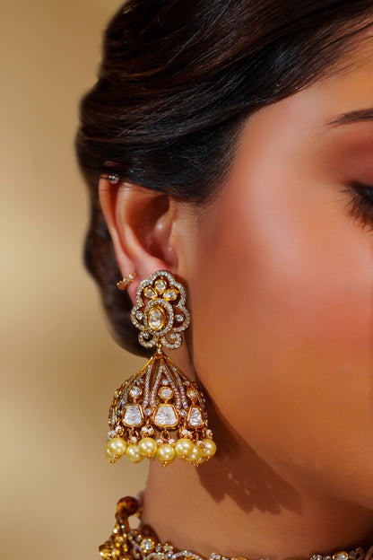 Kundan Necklace Set 