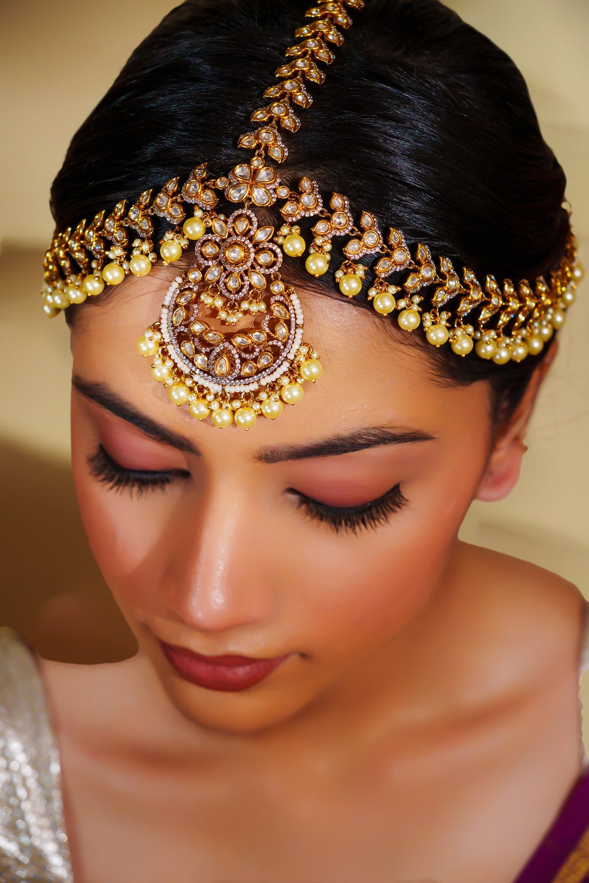 Kundan Polki Mathapatti  