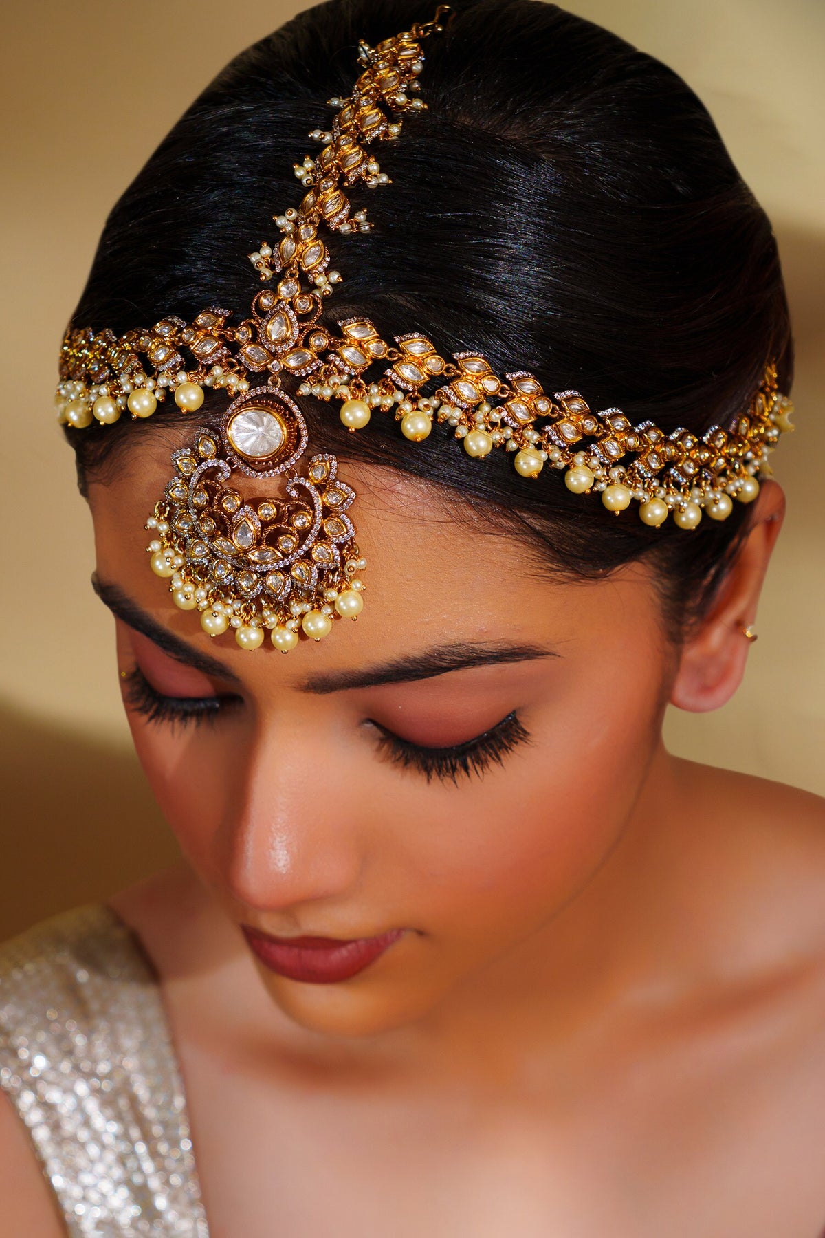 Kundan Polki Mathapatti  