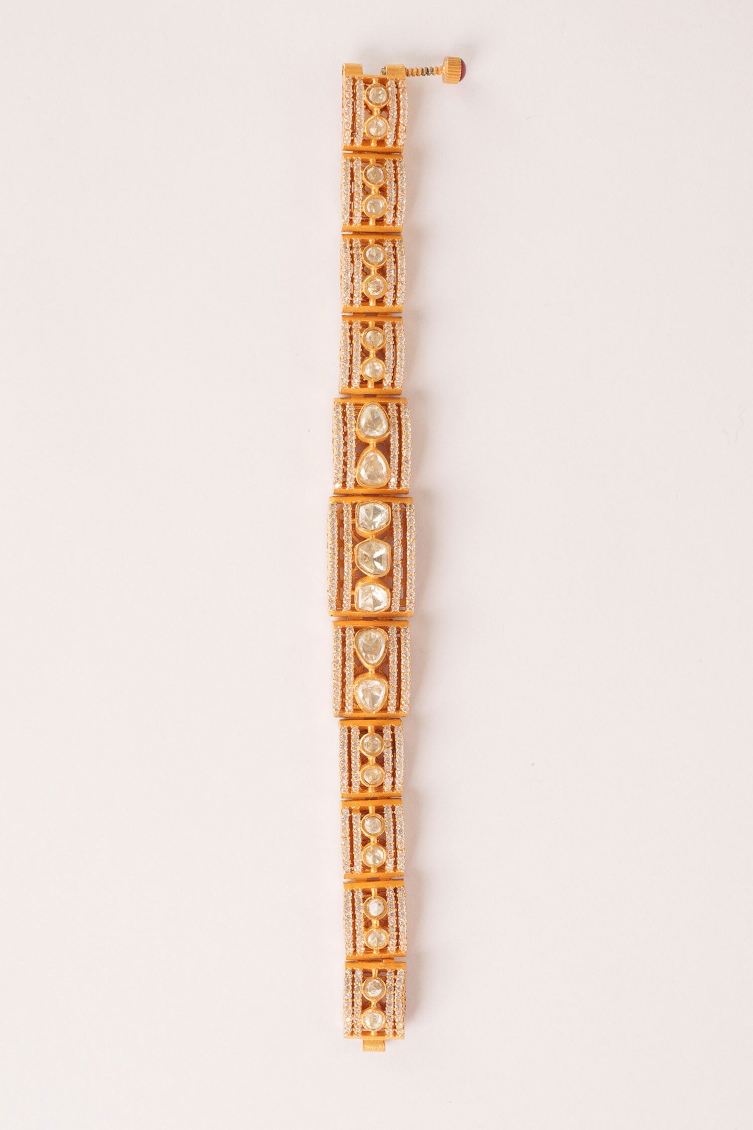 Moissanite Kada Bracelet 