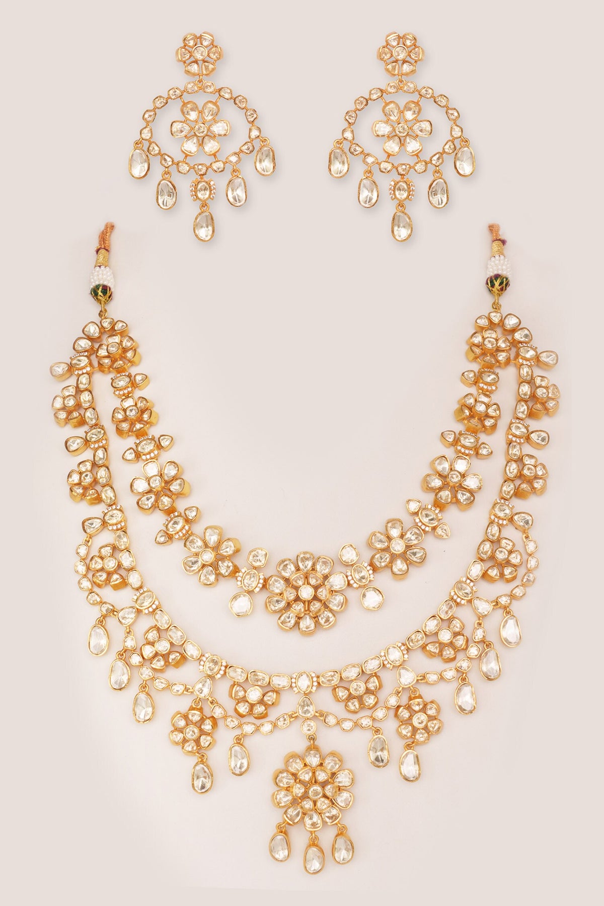 Moissanite Necklace Set 