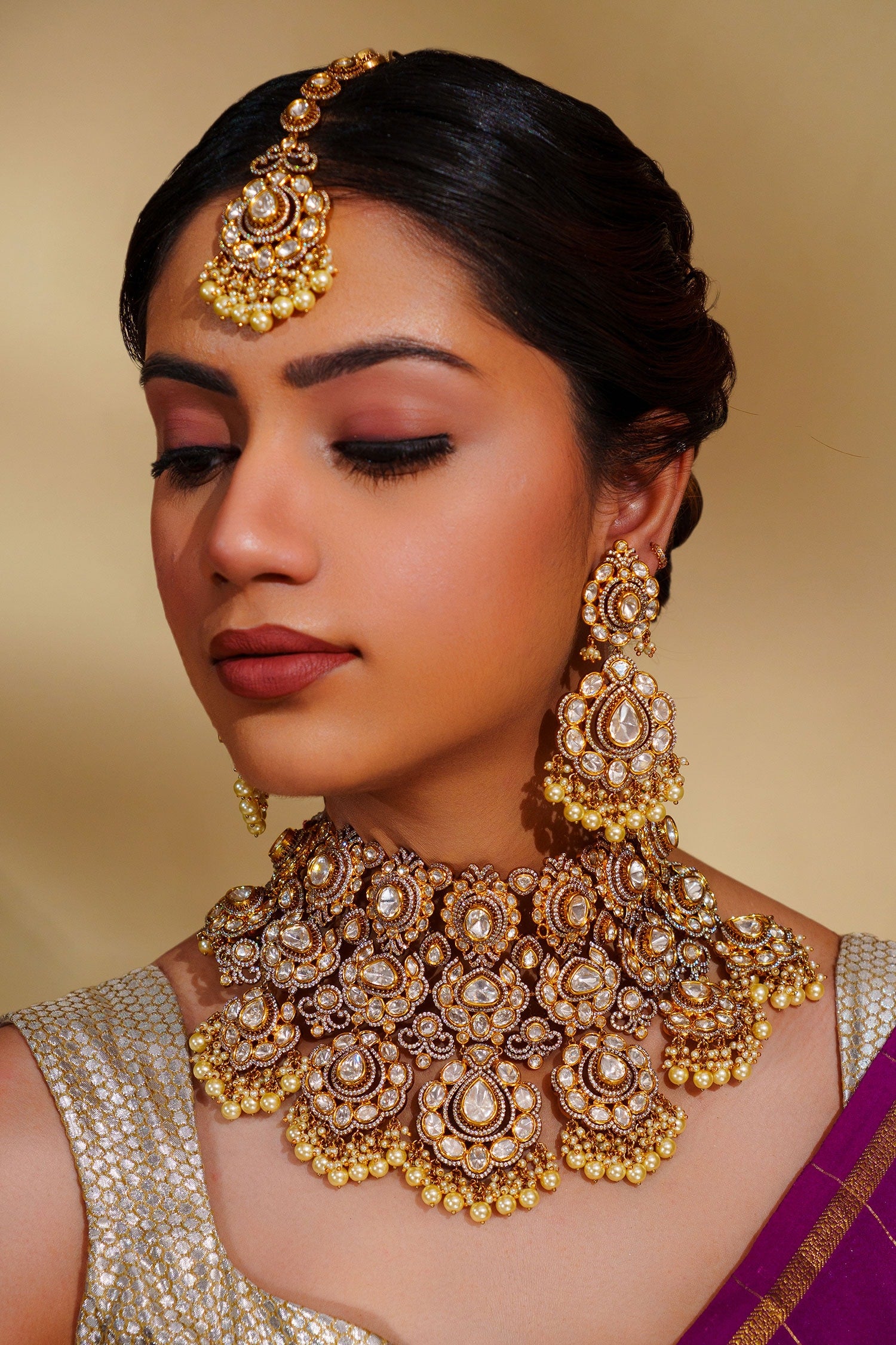 Kundan Necklace Set 