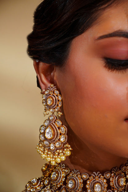 Kundan Necklace Set 