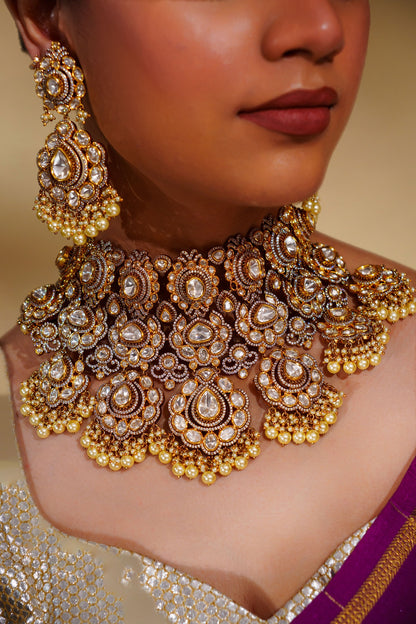 Kundan Necklace Set 