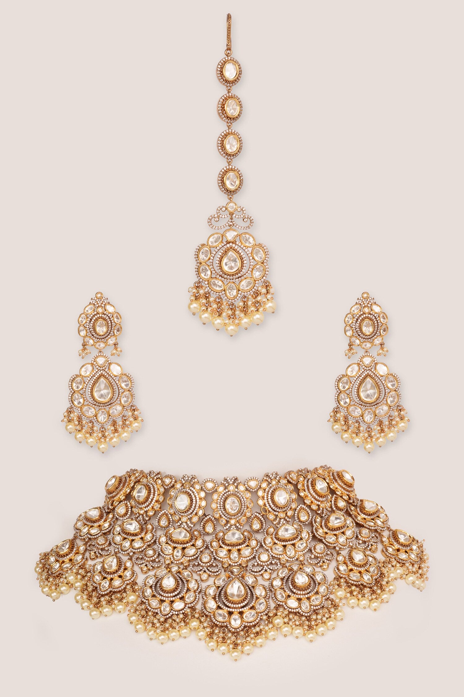 Kundan Necklace Set 
