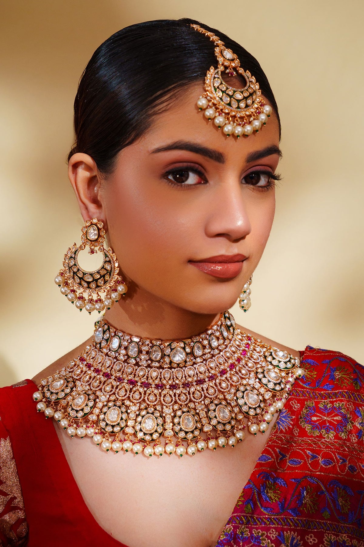 Kundan Necklace Set  