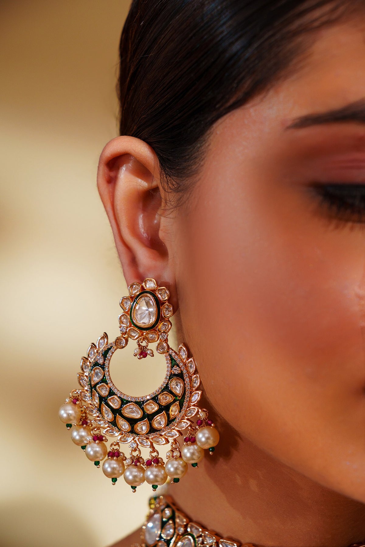 Kundan Necklace Set  