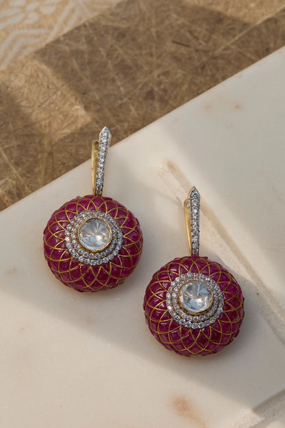 Polki Bali Earrings 