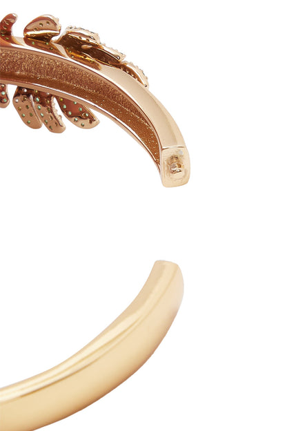 Floral Stone Embellished Bangle 