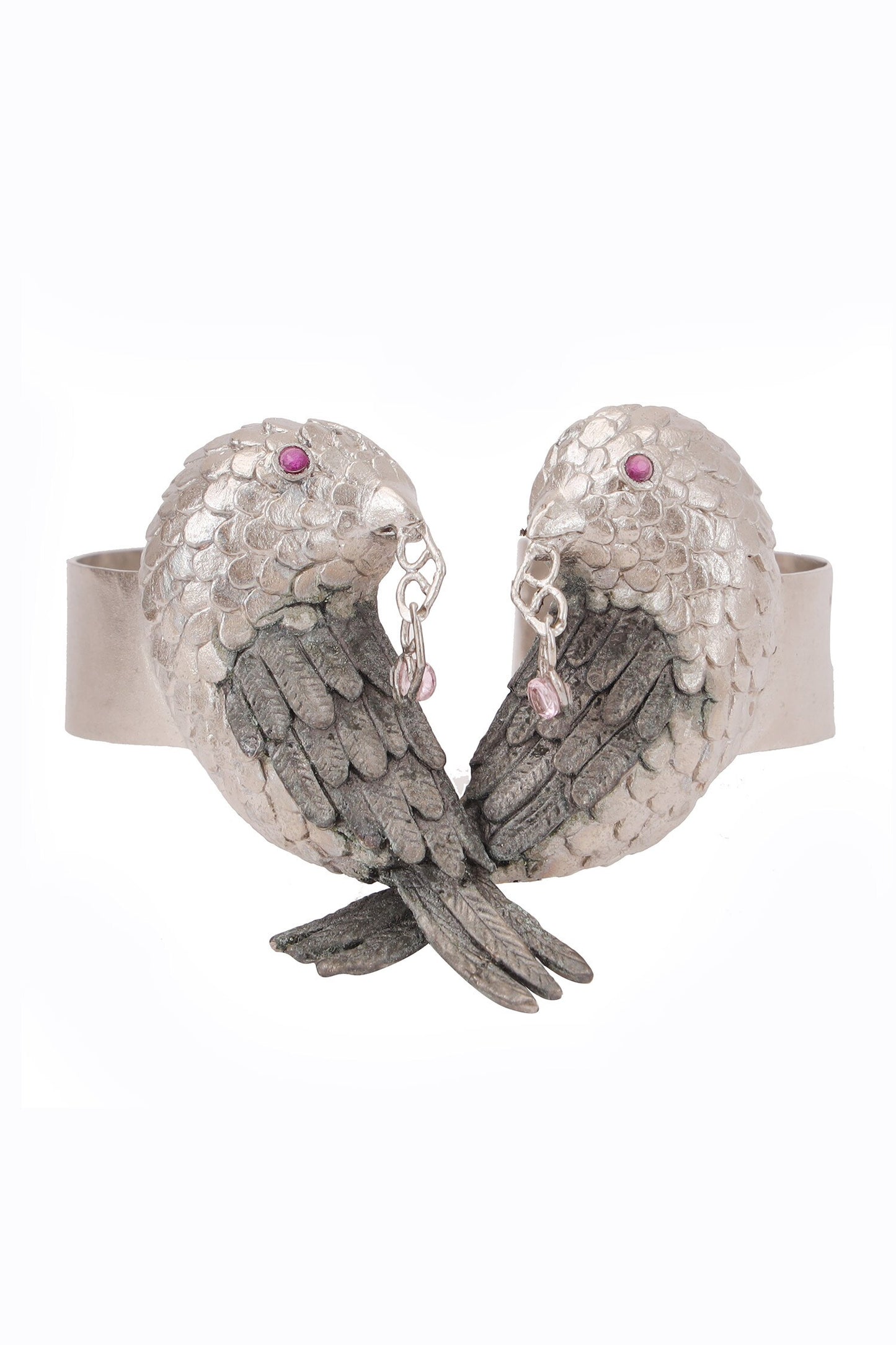 Love Bird Silver Bracelet 