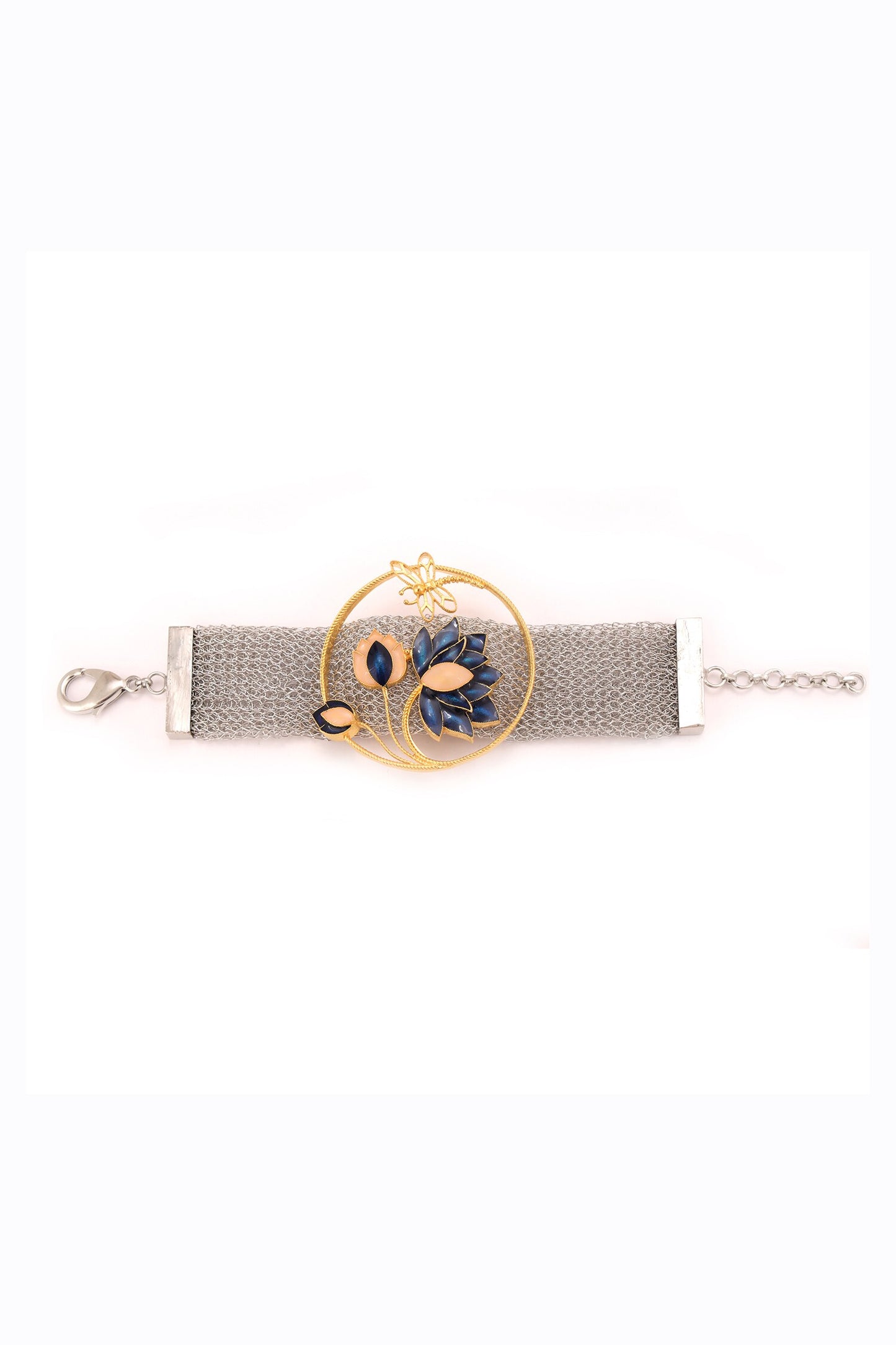 Lotus Mesh Bracelet 