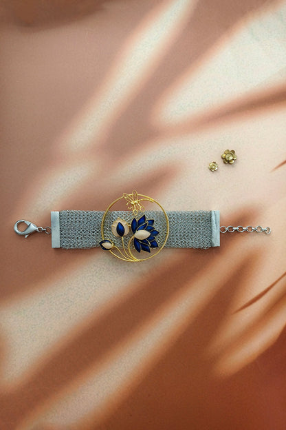 Lotus Mesh Bracelet 