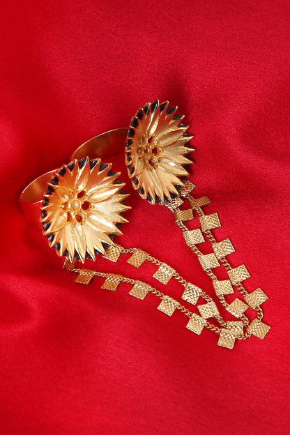 Gold Plated Designer Ring 