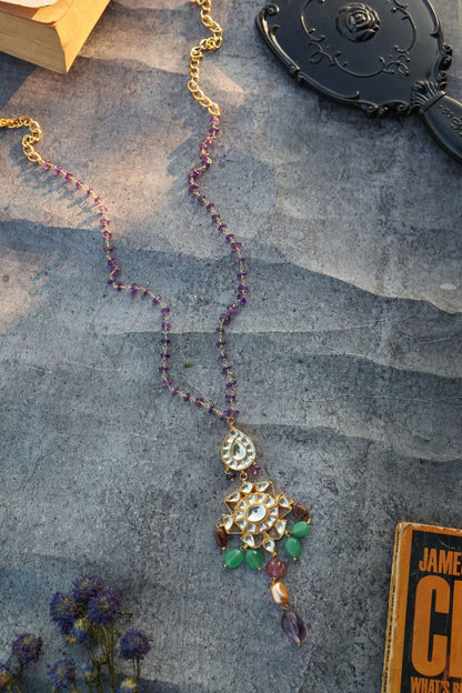 Kundan Pendant Necklace 